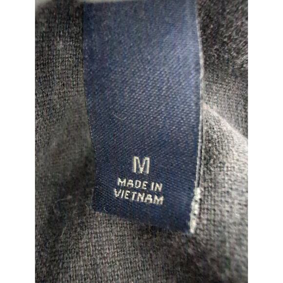 Linen Blend Wide Leg Jumpsuit Women Medium Open Back Minimalist Scandi‎ Casual - Picture 4 of 7